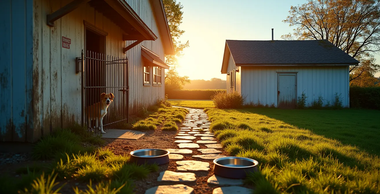 Gegenüberstellung von Tierheim-Adoption und Zucht mit Umweltauswirkungen