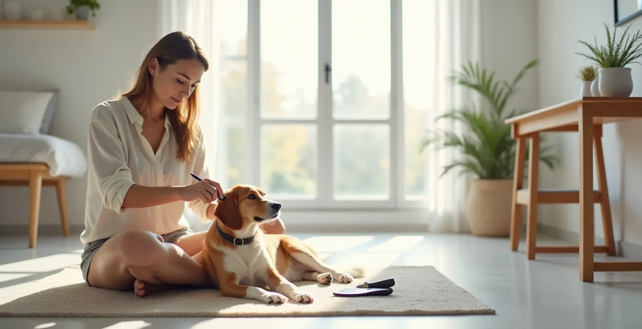 Kooperatives Training macht Fellpflege zum positiven Erlebnis