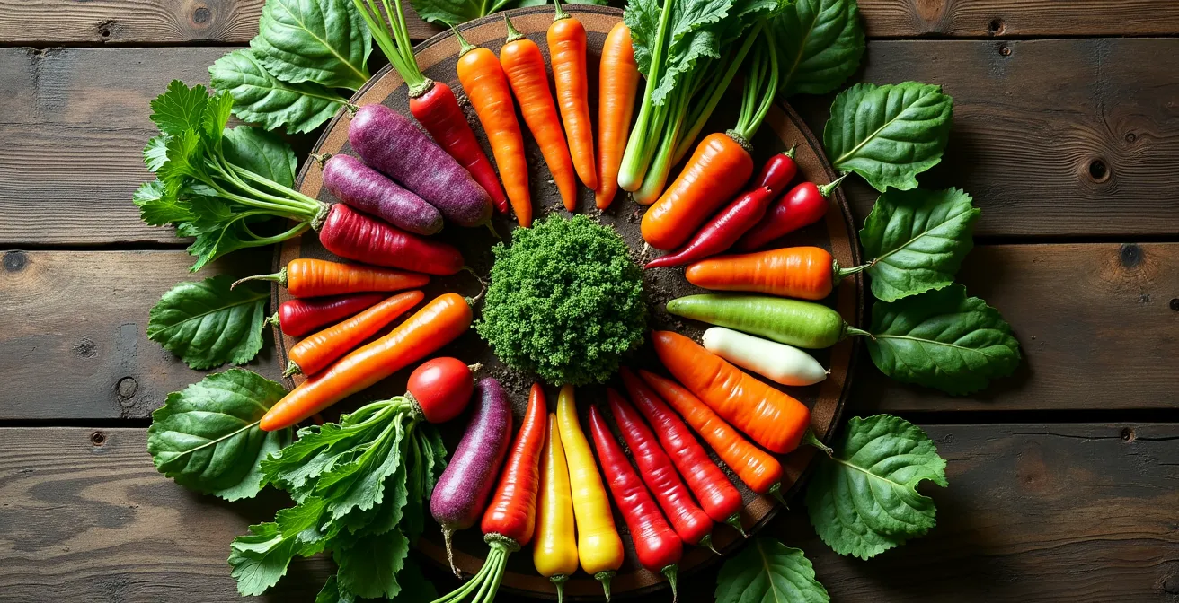 Gemeinschaftliche Gemüseernte bei einer Solidarischen Landwirtschaft in Deutschland