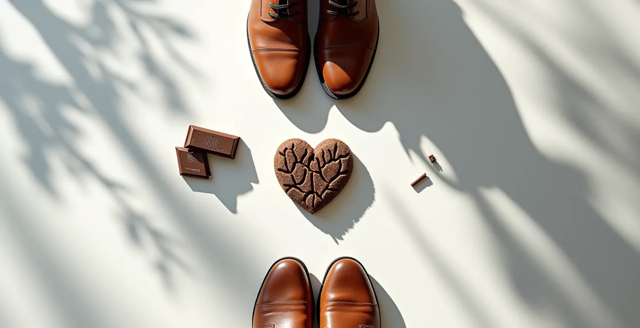 Alltägliche deutsche Konsumgüter verbunden mit globaler Waldzerstörung